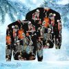 Skeleton Accordion Halloween Crewneck Sweatshirt Christmas Ugly Sweater 3D Gift Halloween