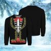 Skeleton Jacket Halloween Crewneck Sweatshirt Christmas Ugly Sweater 3D Gift Halloween