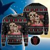 Skull Couple Ugly Christmas Sweater Style Gift For Men And Women