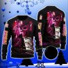 Skull Dunkin Donuts All Over Print 3D Sweater Halloween Gift