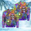 Skull Hippe Peace Life Color Limited Christmas Ugly Sweater 3D Gift Halloween