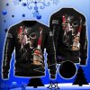 Skull Maker’s Mark All Over Print  Sweater For Men And Women