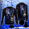 Skull Martell All Over Print 3D Sweater For Men And Women