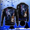 Skull Michelob Ultra All Over Print  Sweater For Men And Women