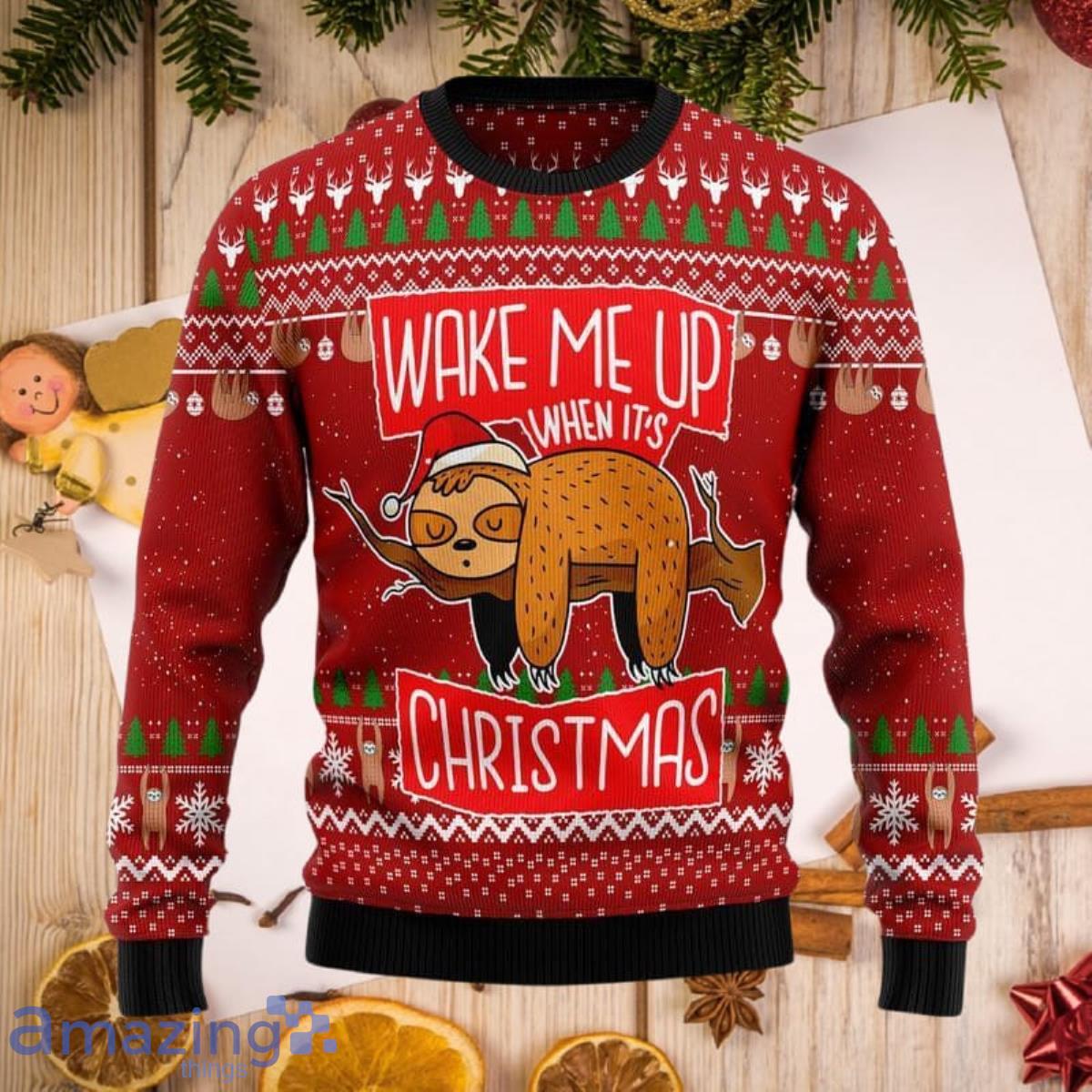 Christmas clearance sloth sweater