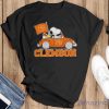 Snoopy and Woodstock driving car Clemson Tigers shirt