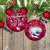 South Alabama Jaguars Ceramic Ornament All We Want For Christmas Is More Time For Football