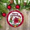 St. John_S Red Storm Ceramic Ornament Snoopy Christmas Special Gift