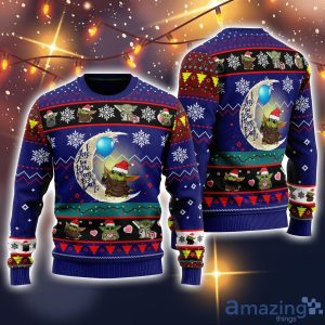 Star Wars Baby Yoda Cute 3D All Over Printed Ugly Christmas Sweater Sweatshirt Hoodie Christmas Gift Product Photo 2