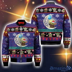 Star Wars Baby Yoda Cute 3D All Over Printed Ugly Christmas Sweater Sweatshirt Hoodie Christmas Gift Product Photo 3