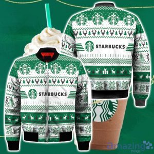 Starbucks Drinks 3D All Over Printed Ugly Christmas Sweater Sweatshirt Hoodie Christmas Gift Product Photo 2