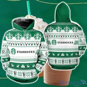 Starbucks Drinks 3D All Over Printed Ugly Christmas Sweater Sweatshirt Hoodie Christmas Gift Product Photo 3