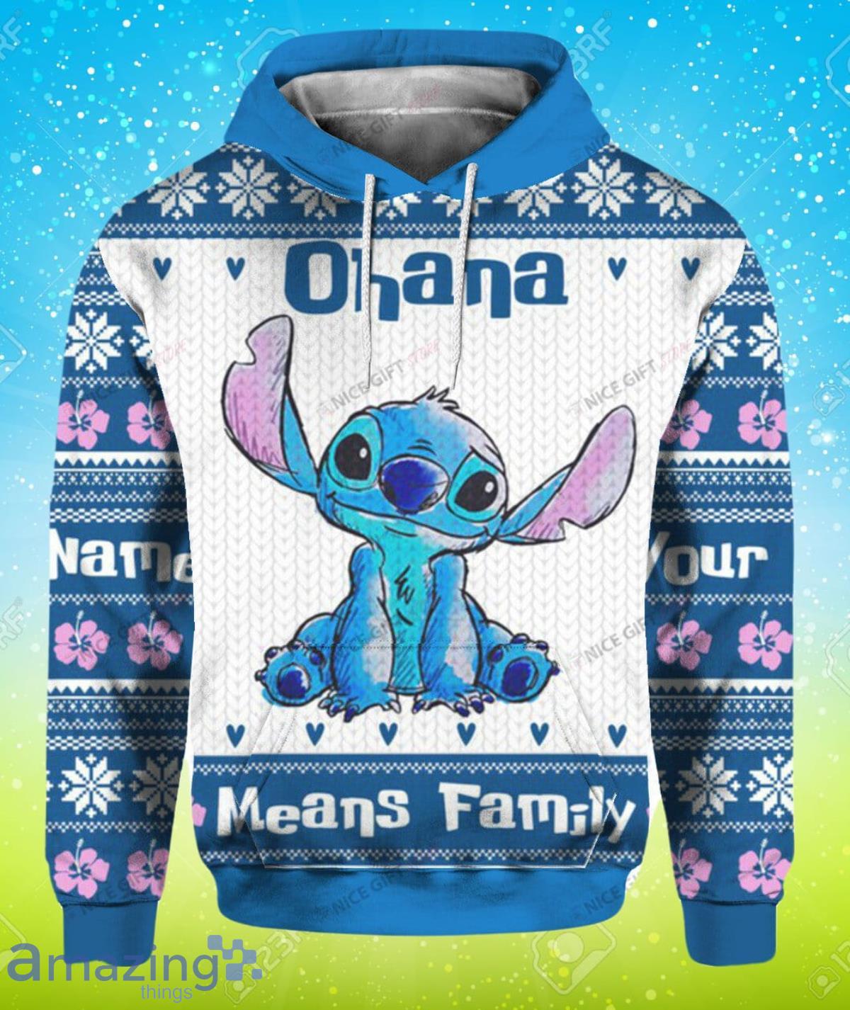 Ohana means cheap family hoodie