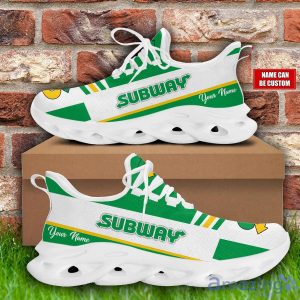 Subway Max Soul Shoes Premium Running Sneakers Custom Name Product Photo 2