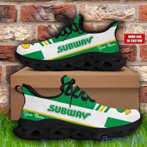 Subway Max Soul Shoes Premium Running Sneakers Custom Name Product Photo 1