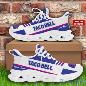 Taco Bell Max Soul Shoes Premium Running Sneakers Custom Name Product Photo 2