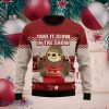 Take It Slow In The Snow Ugly Christmas Sweater Style Gift For Men Women