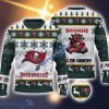 Tampa Bay Buccaneers Fans Logo Snowflake Pattern Ugly Christmas Sweater Green