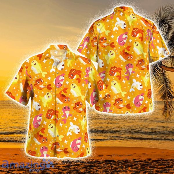 Tatsugiri Pokemon Tropical Hawaiian Shirt Product Photo 1