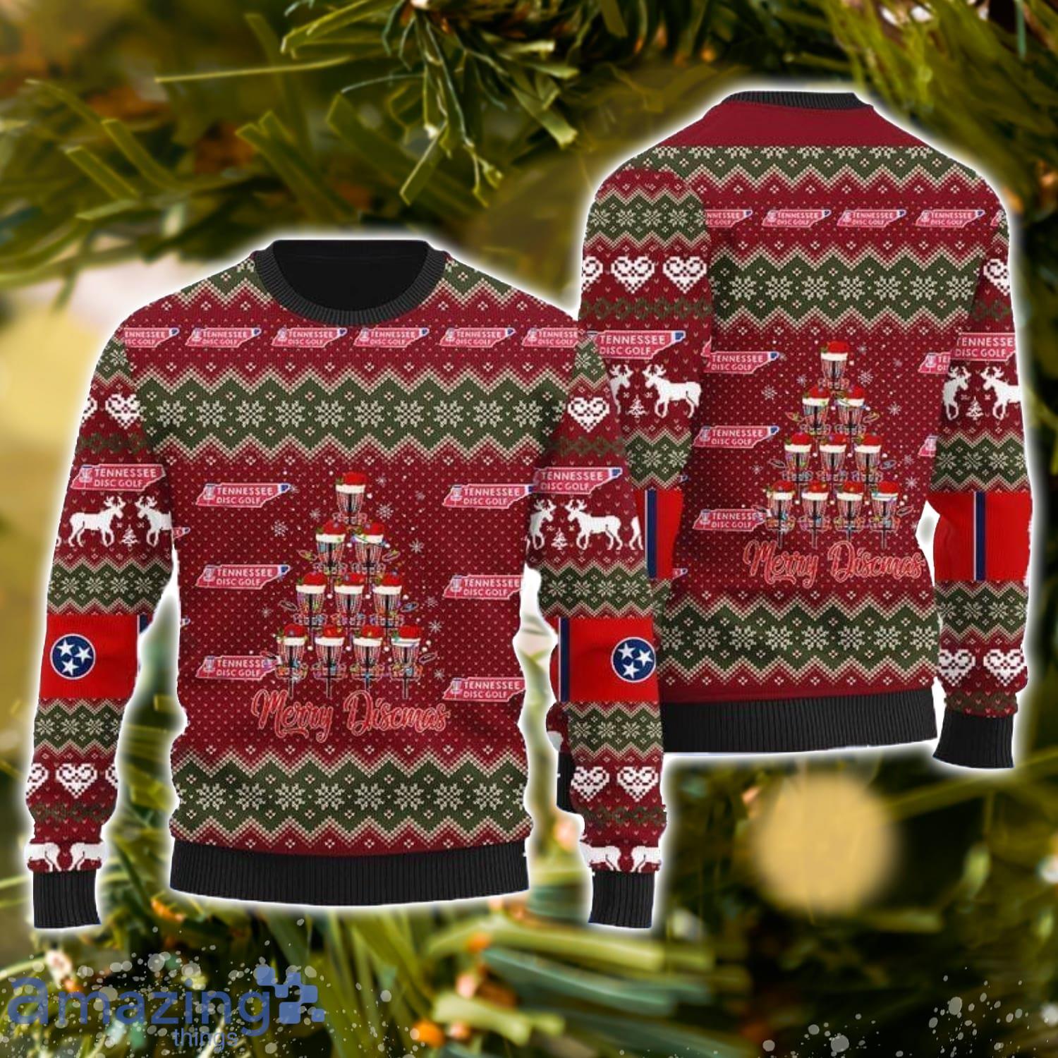 Tennessee Titans Dog Family Holiday Ugly Sweater, Size: XL