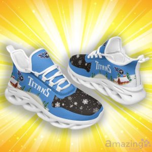 Tennessee Titans Christmas Pattern Print Special Style Max Soul Shoes Product Photo 2