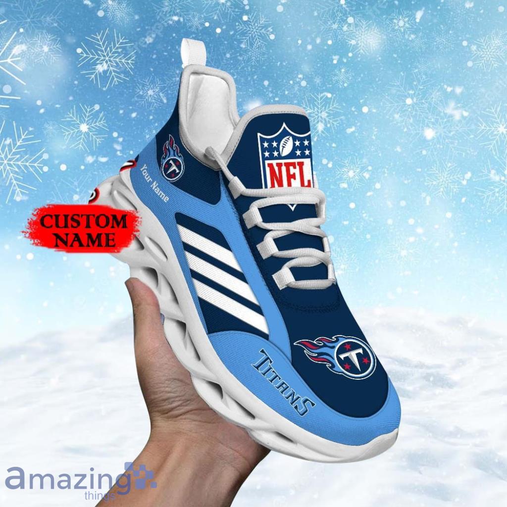 Tennessee Titans NFL Clunky Sneakers Max Soul Shoes - Growkoc