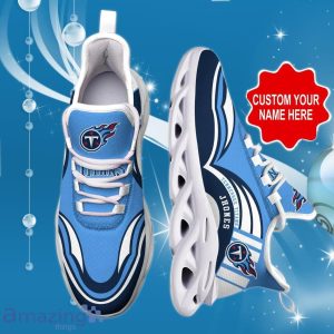 Tennessee Titans NFL Max Soul Shoes Custom Name Sneakers Hot Trending Best Gift Product Photo 2