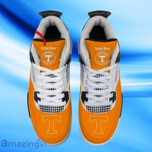 Tennessee Volunteers Custom Name Air Jordan 4 Shoes Impressive Gift For Men Women Product Photo 2