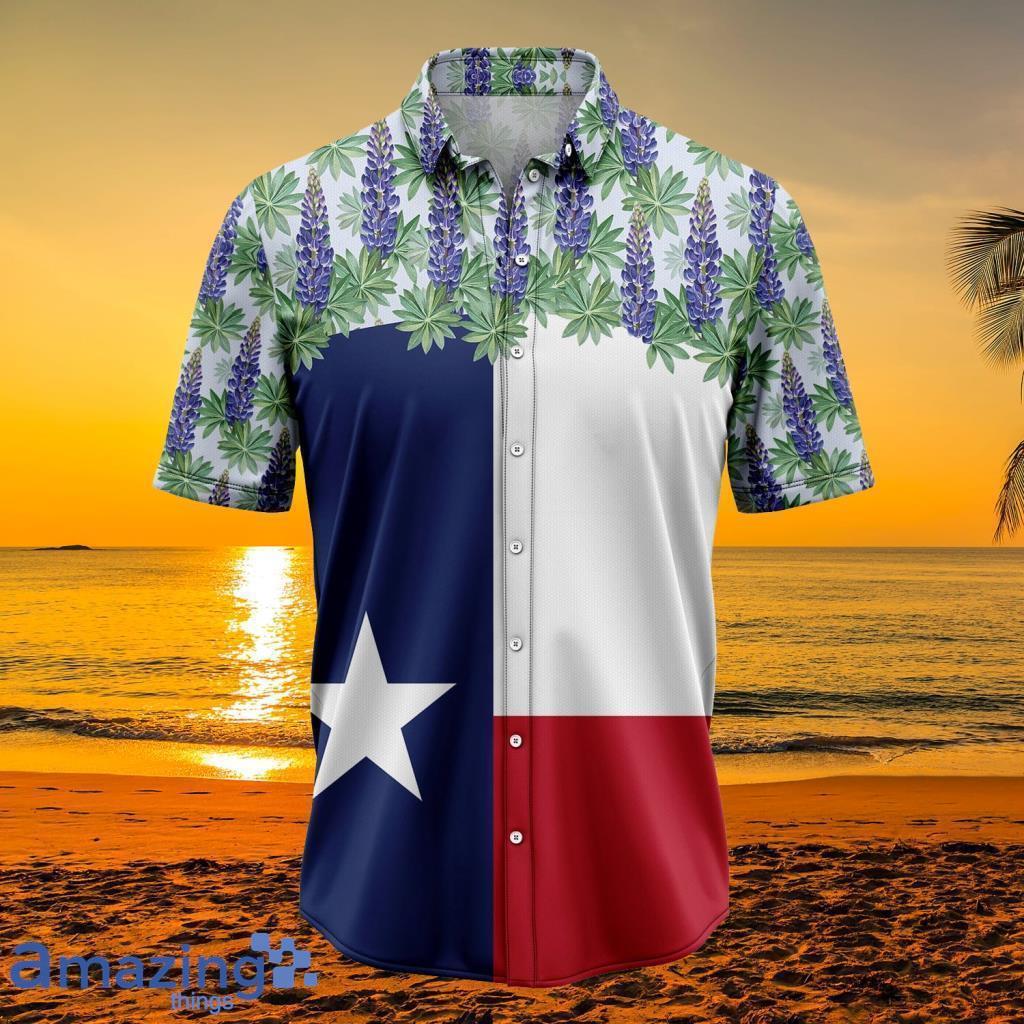 Texas Flag Hawaiian Shirt For Men, Texas Pride Home Shirt Longhorn