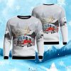Texas Lubbock Fire Rescue Ugly Christmas Sweater