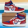 Texas Rangers Air Jordan Hightop Custom Name & Number