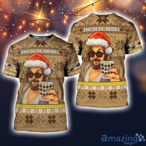 The Big Lebowski The Dude Abides 3D All Over Printed Ugly Christmas Sweater Sweatshirt Hoodie Christmas Gift image The Big Lebowski The Dude Abides 3D All Over Printed Ugly Christmas Sweater Sweatshirt Hoodie Christmas Gift Product Photo 5