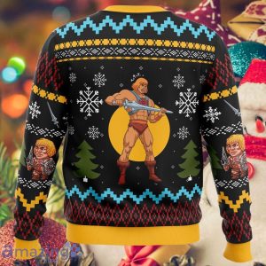 The Good Power of Christmas He-Man Ugly Sweater Christmas Style Gift For Men And Women Product Photo 2
