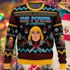 The Good Power of Christmas He-Man Ugly Sweater Christmas Style Gift For Men And Women