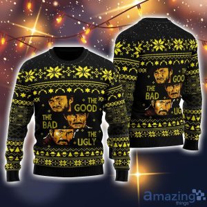 The Good, The Bad And The 3D All Over Printed Ugly Christmas Sweater Sweatshirt Hoodie Christmas Gift Product Photo 4