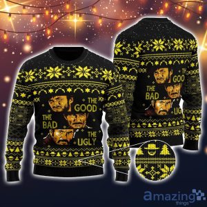 The Good, The Bad And The 3D All Over Printed Ugly Christmas Sweater Sweatshirt Hoodie Christmas Gift Product Photo 1