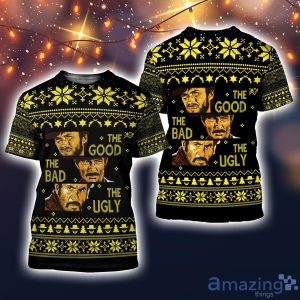 The Good, The Bad And The 3D All Over Printed Ugly Christmas Sweater Sweatshirt Hoodie Christmas Gift Product Photo 5