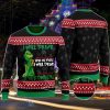 The Grinch I Will Drink Here Or There I Will Drink Tequila Herradura Everywhere Ugly Christmas Sweater Style Gift