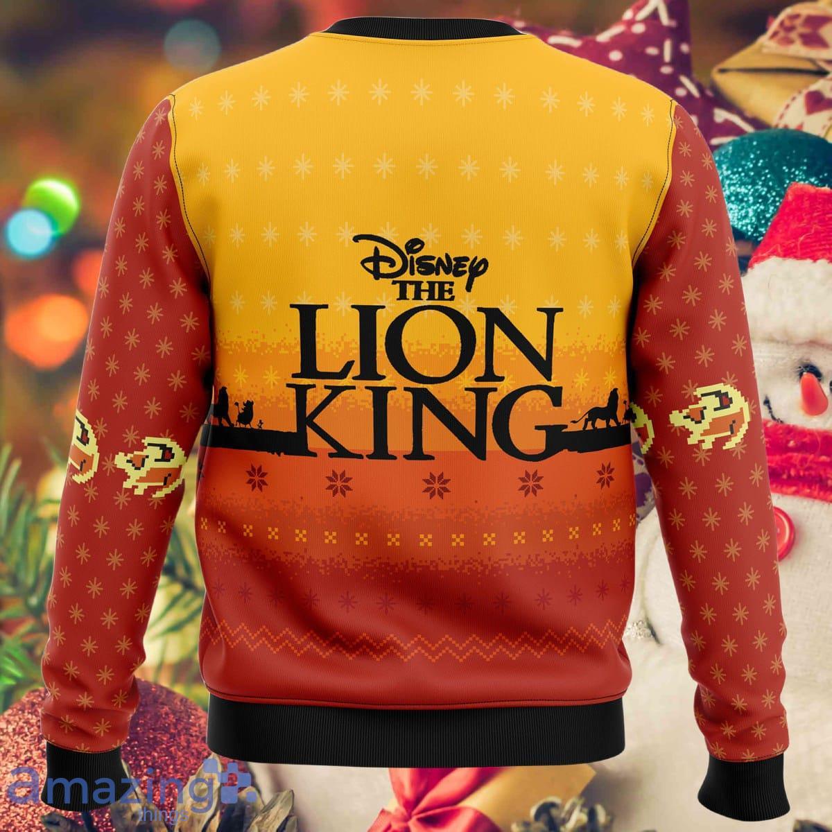 Lion king sale christmas jumper