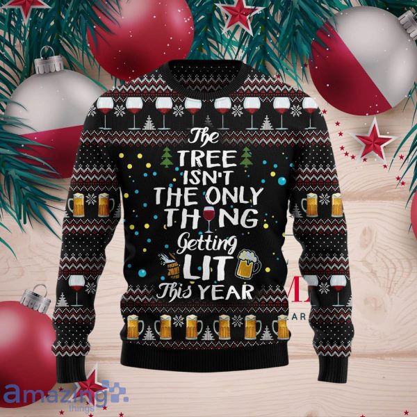 Ugly christmas hotsell sweater get lit