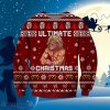 The Ultimate Warrior Knitting Pattern 3D Print Ugly Christmas Sweater Style Gift For Men Women