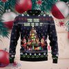 The Wine Make Me Do It Ugly Christmas Sweater Style Gift For Men Women