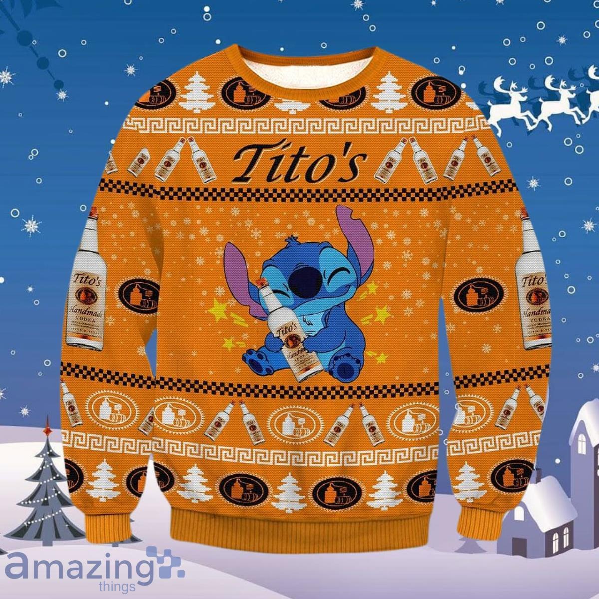 Titto Stitch Ugly Christmas Sweater Best Gift For Men And Women Product Photo 1