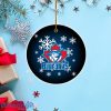 Toronto Blue Jays Merry Christmas Circle Ornament