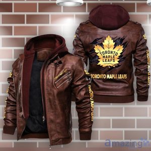 Toronto Maple Leafs Leather Jacket For Fans Product Photo 2