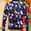 Toronto Maple Leafs Santa Claus Snowman Ugly Christmas Sweaters Best Gift For Loved Ones