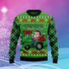 Tractor Santa Ugly Christmas Sweater Style Gift For Men And Women