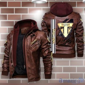 Triumph Motorcycles Leather Jacket Special Gift For Men image Triumph Motorcycles Leather Jacket Special Gift For Men Product Photo 2
