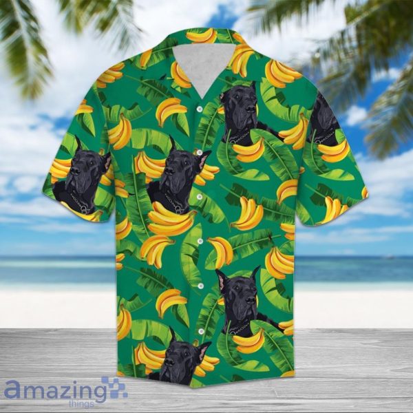 banana print hawaiian shirt