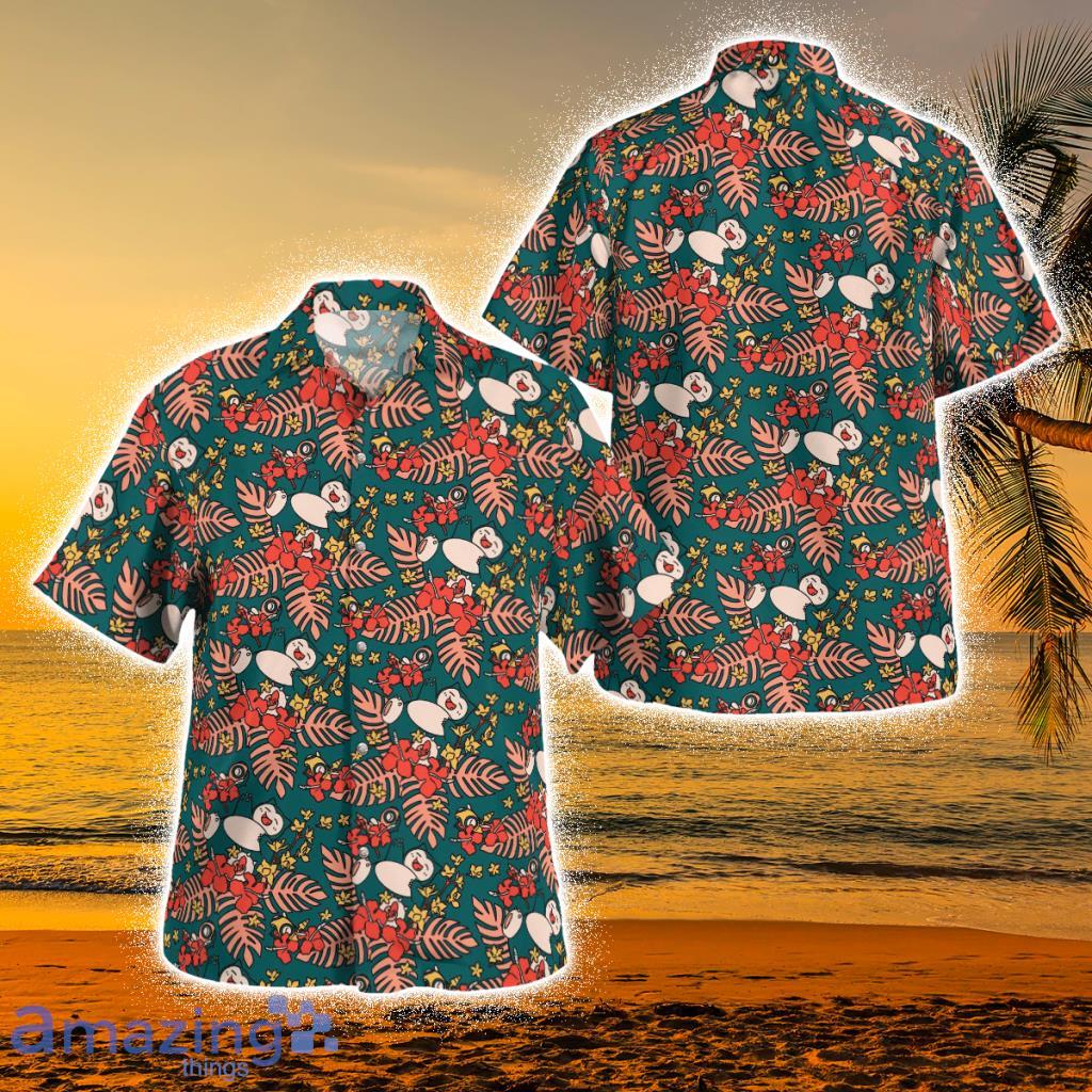 Tropical Floral Pokemon Tropical Hawaiian Shirt Product Photo 1